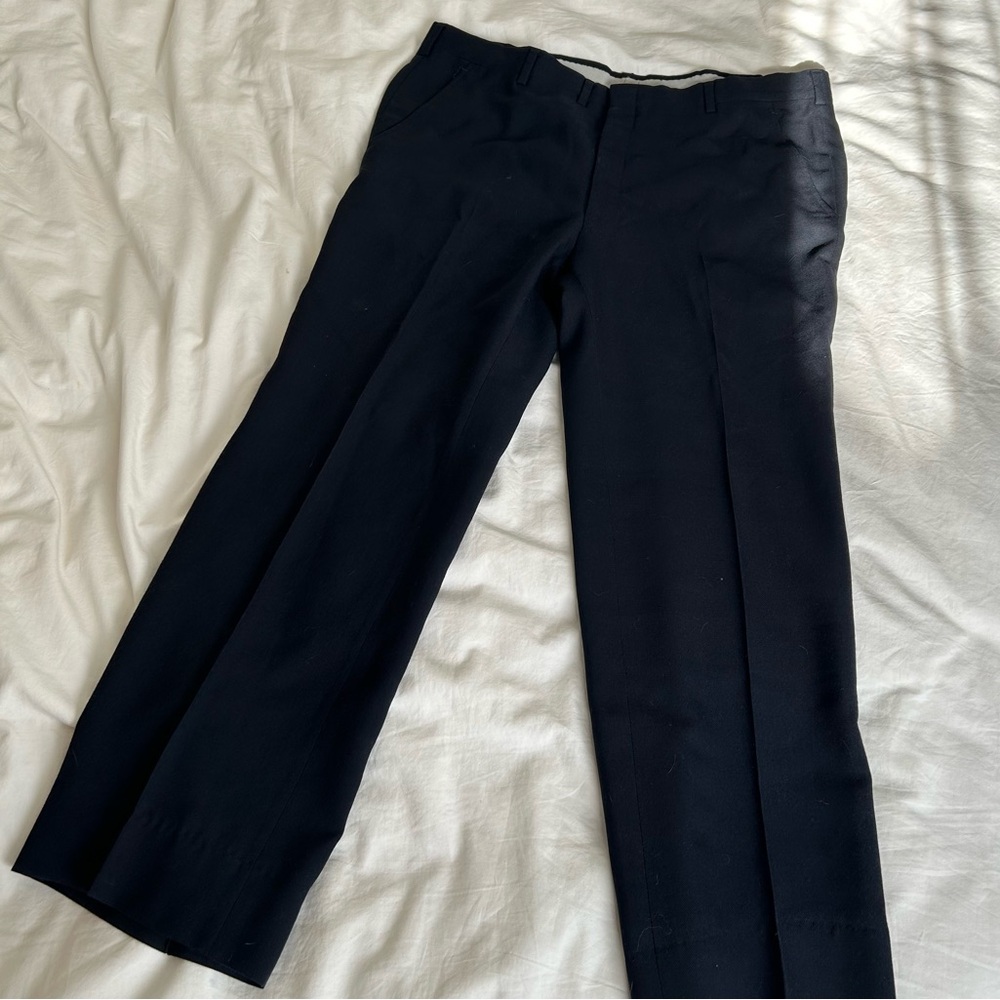 Vintage 70/80’s Christian Dior Navy Blue slacks